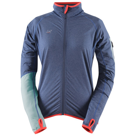 Sweat-shirt femme 2117 of Sweden Gran Eco bleue BlueBlueberry