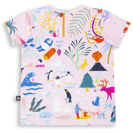 T-shirt enfant Wouki Sora Pink