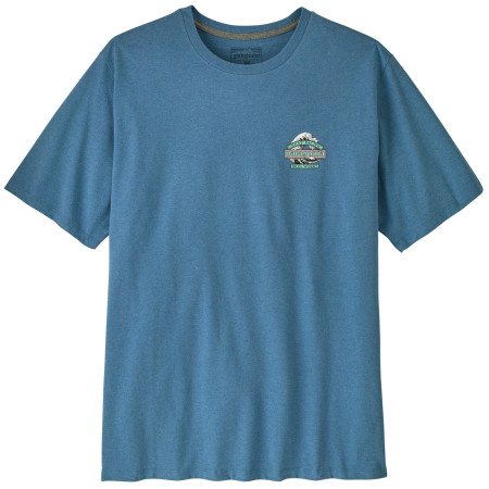 T-shirt homme Patagonia Great Waves Responsibili-Tee bleu Shore Blue