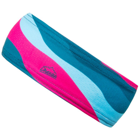 Dětská čelenka Drexiss Ultralight Waves - Pink rose / bleu