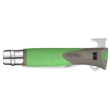 Couteau Opinel VRI N°12 Inox Explore s odstraňovačem klíšťat