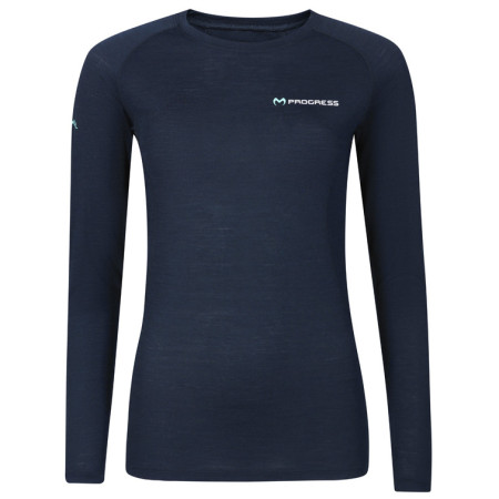 T-shirt fonctionnel femme Progress MA NDRZ 125 bleu foncé černo-modrá