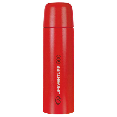 Thermos LifeVenture TiV Vacuum Flask 500 ml rouge
