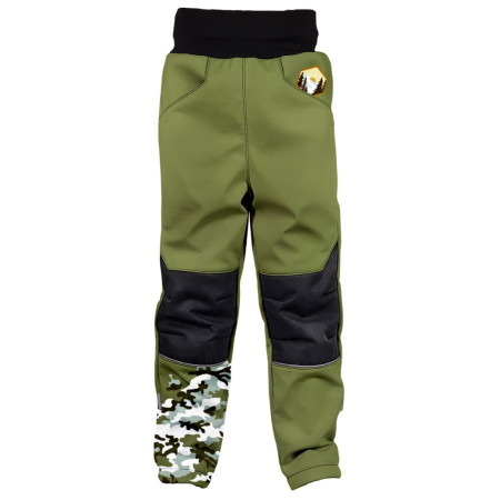 Pantalon softshell enfant WAMU Khaki kaki KHAKI