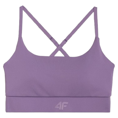 Soutien-gorge 4F Sport Bra F173 violet DARK PINK