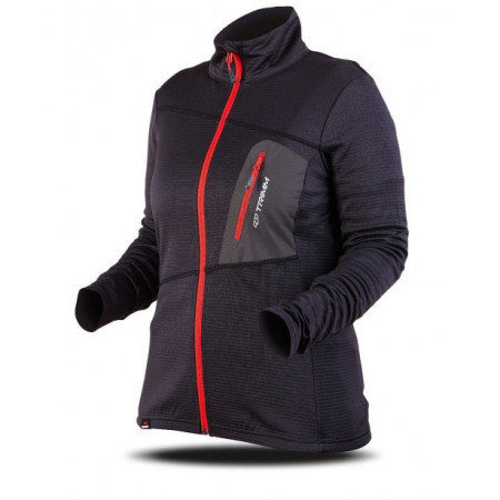 Sweat-shirt femme Trimm Micro Lady vert black