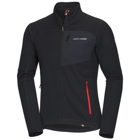 Sweat-shirt homme Northfinder Markus vert Black