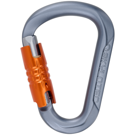 Mousqueton Skylotec Tondo TG (triplex gate) gris / orange Anthracite/Orange