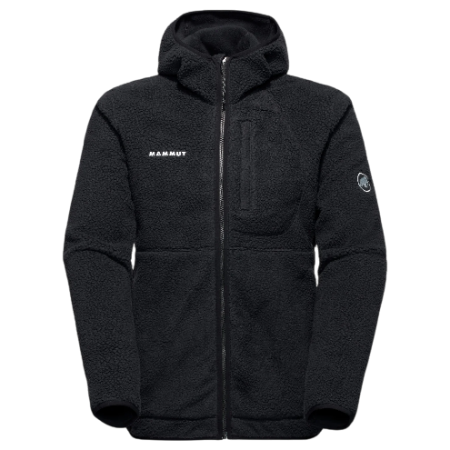 Sweat-shirt homme Mammut Falera Pro ML Hooded Jacket Men noir black 0001