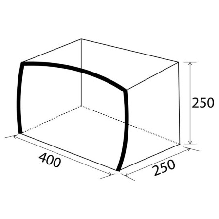 Abri Brunner Skia 400 Aerocampin