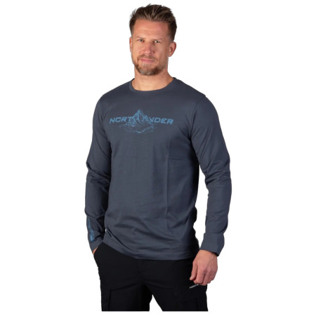 T-shirt homme Northfinder Celetin bleu foncé bluenights