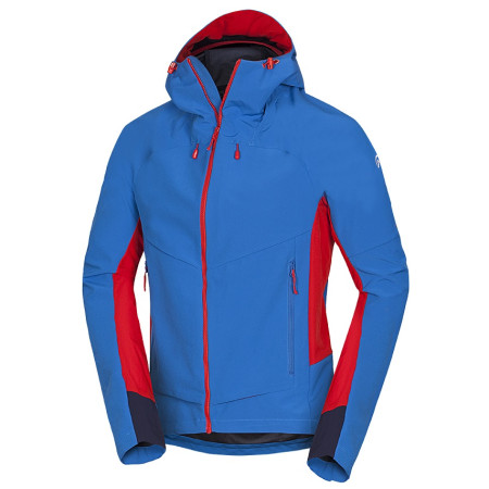 Veste softshell homme Northfinder Princeton bleue / rouge 286bluered