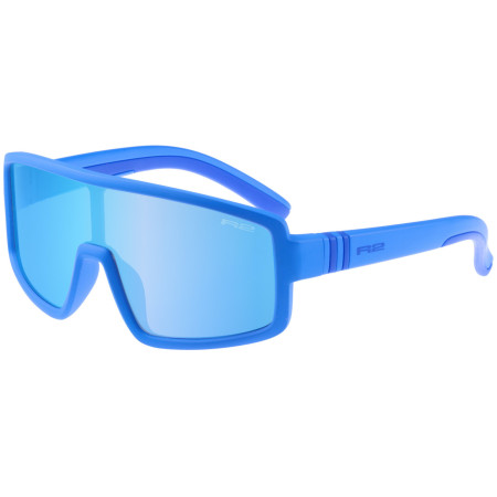 Lunettes sport R2 Invader bleu Barva čočky : hnědá Povrchová úprava čočky : ledově modrý chrom