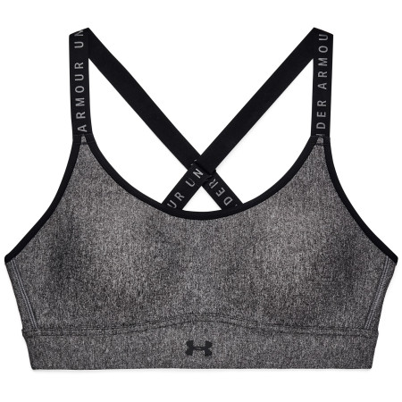 Soutien-gorge sport Under Armour Infinity Mid Hthr Cover girs Charcoal Light Heather / Black / Black