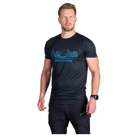 T-shirt fonctionnel homme Northfinder Aleksander noir 269black