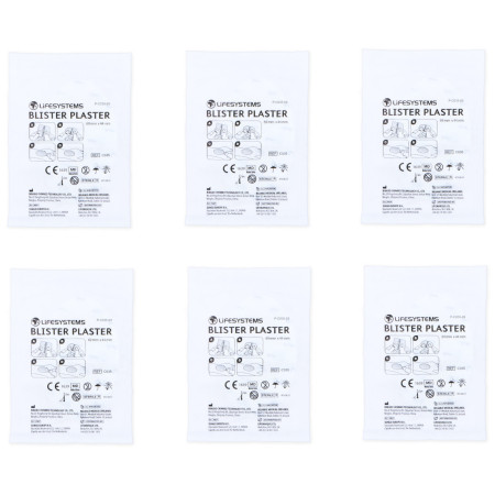 Patchs autocollants Lifesystems Blister Plasters 6 Pack