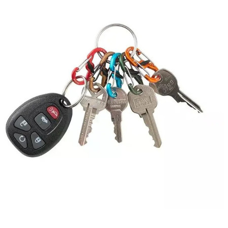 Porte-clés Nite Ize KeyRing Locker Aluminum 5 S-Biner