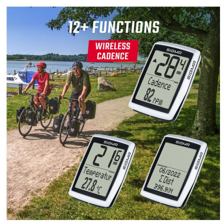 Compteur vélo Sigma BC 12.0 WL STS/CAD