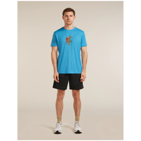 T-shirt fonctionnel homme Icebreaker Merino 150 Tech Lite SS Tee Bear Catch
