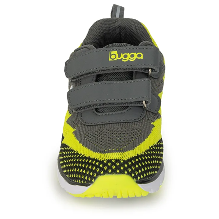 Chaussures à velcro pour enfants Bugga Hone Gray