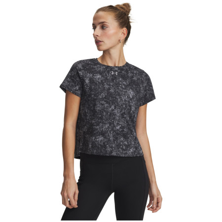 T-shirt femme Under Armour Velociti Pro Print Ss noir Black / / Reflective