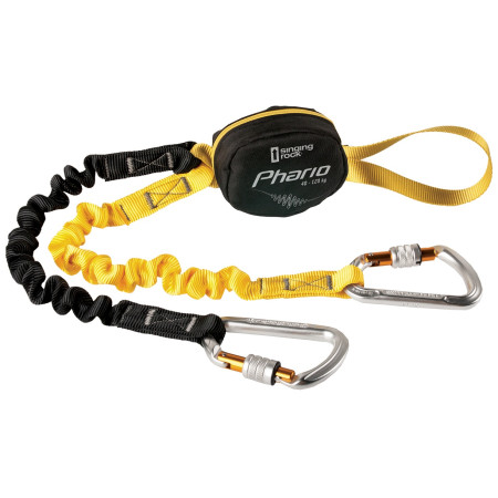 Cable confort Singing Rock Phario Slide noir / jaune