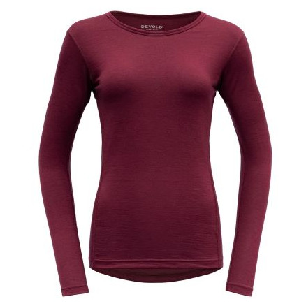 T-shirt femme Devold Breeze Woman Shirt rose Beetroot