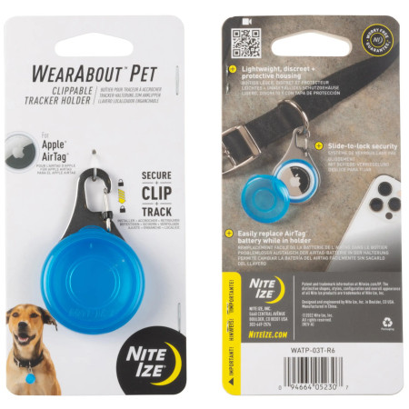 Traceur GPS pour chien Nite Ize Apple AirTag Wearabout