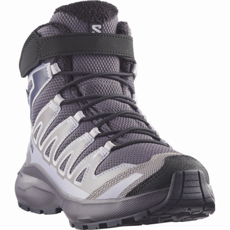 Chaussures enfant Salomon Xa Pro Winter Wp J Nine Iron-Gull-Cosmic Sky