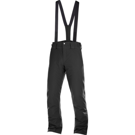 Pantalon homme Salomon Stormseason Pant M vert Black