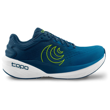 Chaussures de running hommes Topo Phantom 4 Wide bleu / vert Blue / Lime
