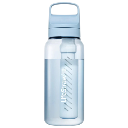 Bouteille filtrante LifeStraw Go 2.0 Water Filter Bottle 1L bleu clair Icelandic Blue