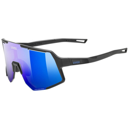 Lunettes soleil Uvex Sequenze Cv noir / bleu BLACK MATT / MIR.BLUE