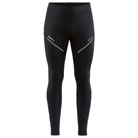 Pantalon running homme Craft Adv Essence Wind Tights vert Black