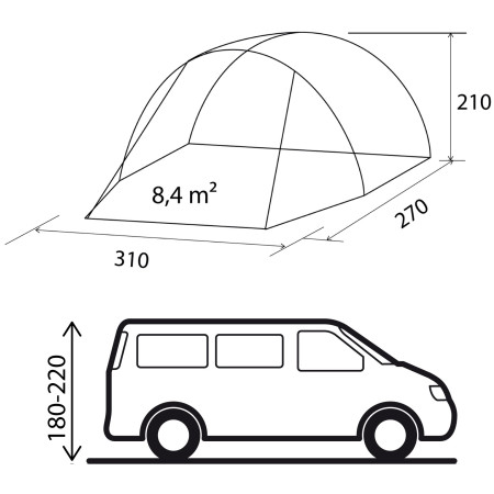 Tente caravane Brunner Entrada