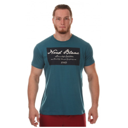 T-shirt homme Nordblanc Unique bleue Bak