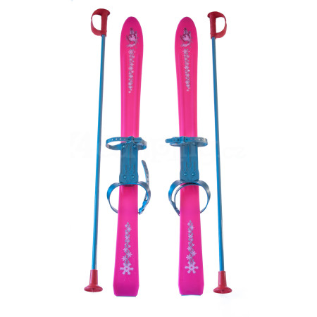 Skis enfant Yate Dětské lyže 90 cm Carving set rose Pink