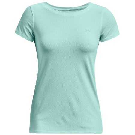 T-shirt fonctionnel femme Under Armour HG Armour SS bleu clair Sea Mist / / Metallic Silver