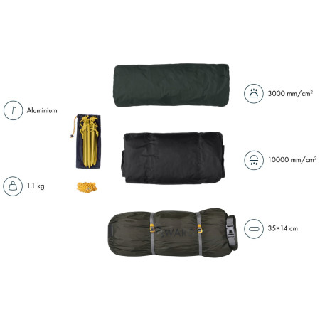 Tente ultra-légère Warg Protrek 2