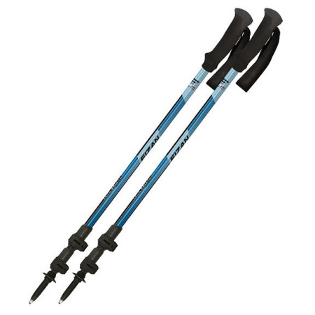 Bâtons randonnée Fizan Trek Pro L bleu blue