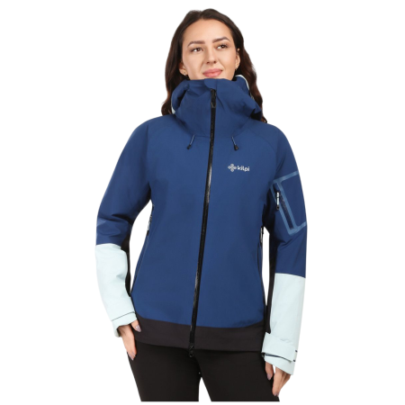 Veste femme Kilpi Mamba-W bleu / bleue claire DBL