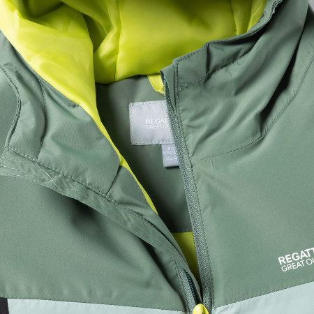Veste d'hiver enfants Regatta Beamz Dark Forest/Glacier Green