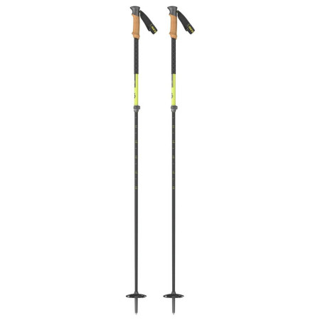Bâtons de ski alpin Scott Proguide C SRS noir / jaune black/yellow