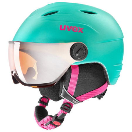 Casque de ski Uvex Junior Visor Pro green Mint
