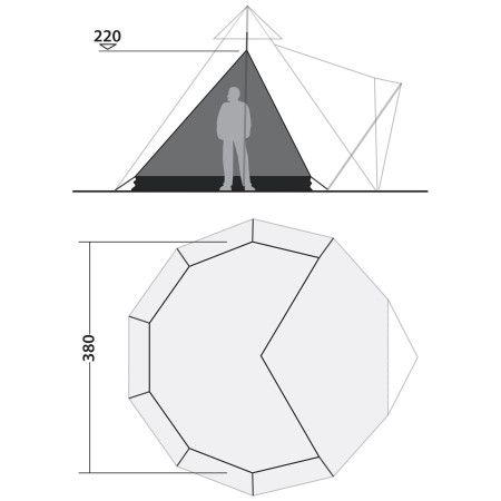 Moustiquaire Robens Universal Tipi Mosquito Inner