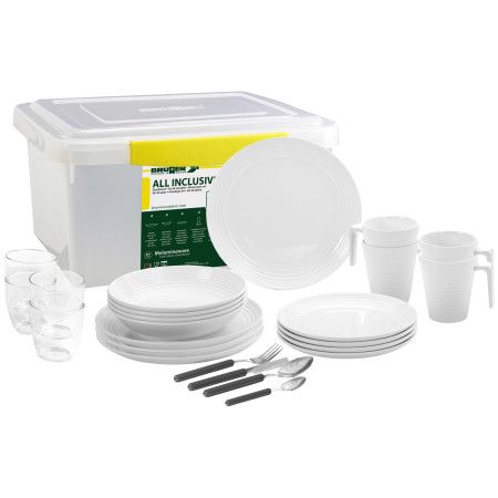Set de vaisselle Brunner Spherica All Inclusive blanc