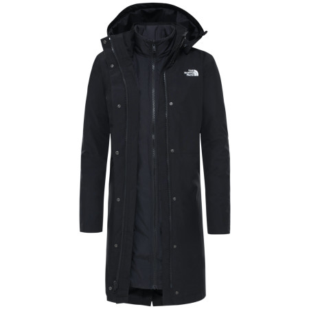 Manteau femme The North Face Recycled Suzanne Triclimate vert TnfBlack/TnfBlack