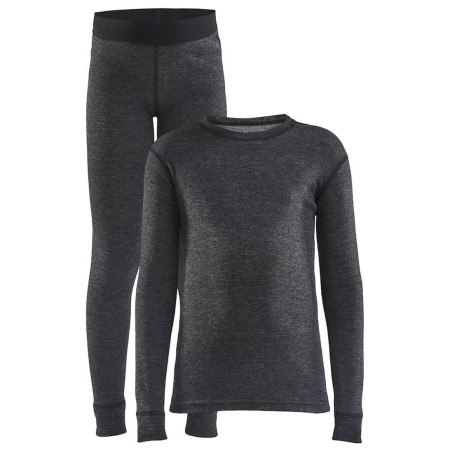 Ensemble fonctionnel enfant Craft Core Wool Merino Set J noir černá