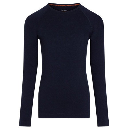 T-shirt fonctionnel enfant Icebreaker K 200 Oasis LS Crewe Midnight Navy bleu foncé Midnight Navy