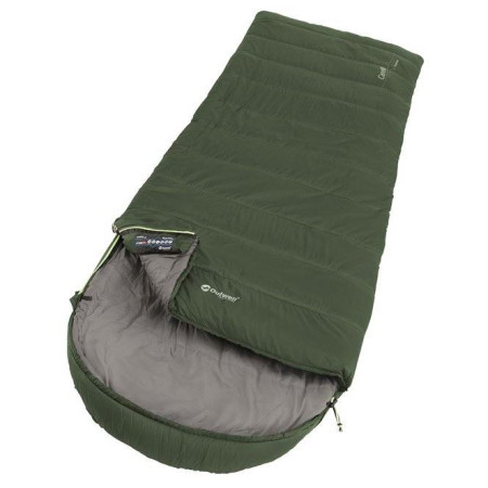 Sac de couchage Outwell Supreme vert / gris Forest Green